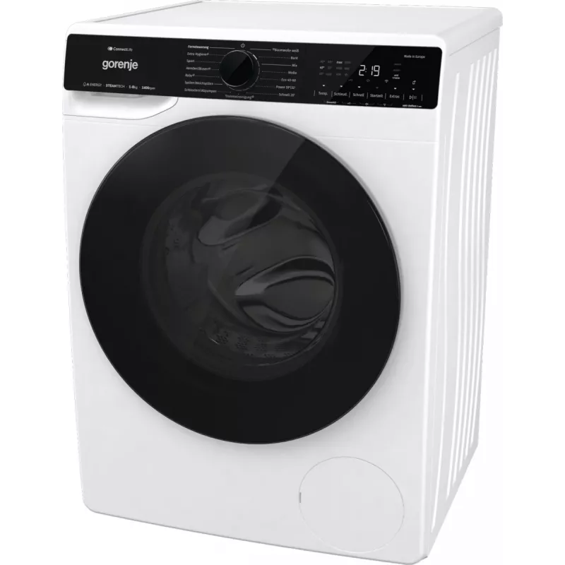 Pralka Gorenje WPNA84A2TS ładowana od przodu 8 kg 1400 obr./min Czarny, Biały