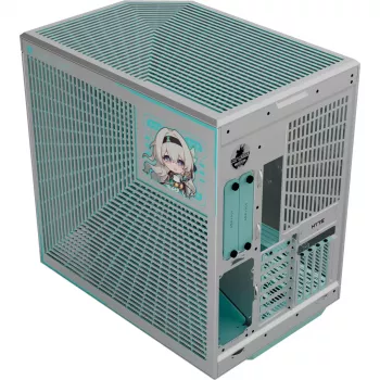 Obudowa komputerowa HYTE Y70 Firefly Edition ze szkłem hartowanym — Mid-Tower kompatybilna z ATX