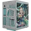 Obudowa komputerowa HYTE Y70 Firefly Edition ze szkłem hartowanym — Mid-Tower kompatybilna z ATX