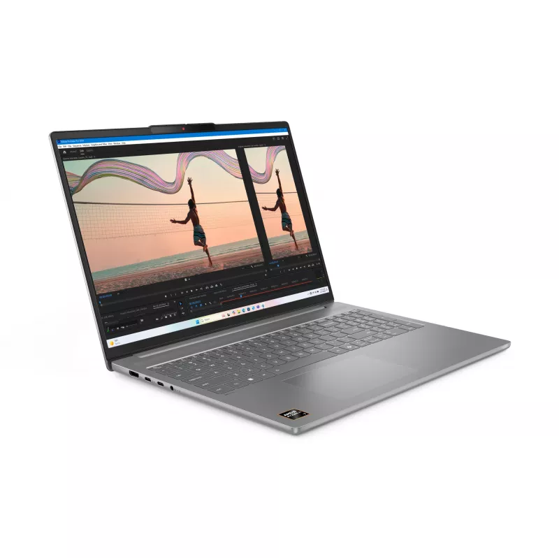 Lenovo IdeaPad cienki 5 16AKP10 Copilot+ PC AMD Ryzen™ AI 7 350 Laptop 40,6 cm (16 cali) 2.8K 24 GB DDR5-SDRAM 1 TB SSD Wi-Fi 7 (802.11be) Windows 11 Home Niemiecki szary