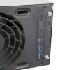 SILVERSTONE SST-RM31 Obudowa serwera rack — Obudowa rack, obsługa zasilaczy SFX/SFX-L, 2×3,5 inch + 2×2,5 inch zatoki, USB 3.2 Gen1