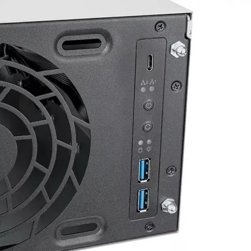 SILVERSTONE SST-RM31 Obudowa serwera rack — Obudowa rack, obsługa zasilaczy SFX/SFX-L, 2×3,5 inch + 2×2,5 inch zatoki, USB 3.2 Gen1