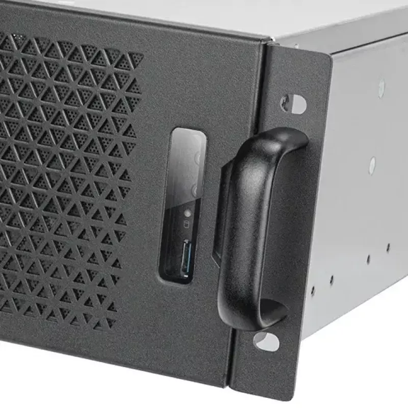 SILVERSTONE SST-RM31 Obudowa serwera rack — Obudowa rack, obsługa zasilaczy SFX/SFX-L, 2×3,5 inch + 2×2,5 inch zatoki, USB 3.2 Gen1