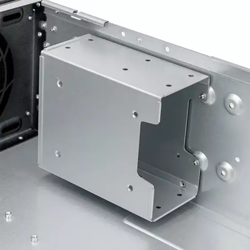 SILVERSTONE SST-RM31 Obudowa serwera rack — Obudowa rack, obsługa zasilaczy SFX/SFX-L, 2×3,5 inch + 2×2,5 inch zatoki, USB 3.2 Gen1