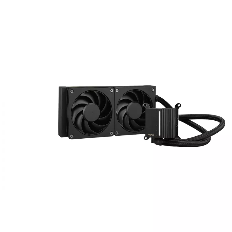 All-in-one liquid cooler ASUS ProArt LC 240, 120 mm fans, Czarny, supports LGA1700/AM5/AM4/115x/1200