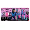 Monster High Boo-tique Hotel Domek dla lalek z upiornymi niespodziankami w każdym pokoju i ponad 13 akcesoriami
