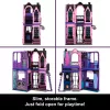 Monster High Boo-tique Hotel Domek dla lalek z upiornymi niespodziankami w każdym pokoju i ponad 13 akcesoriami