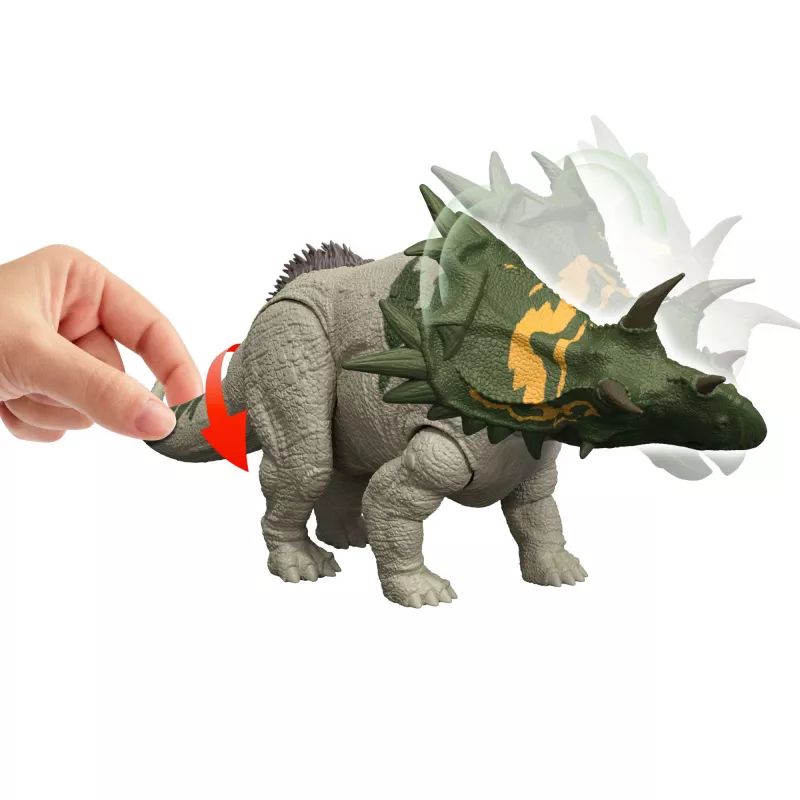 Figurka MATTEL Jurassic World Wild Roar Spiclypeus JGB89 — kolekcjonerska figurka dinozaura