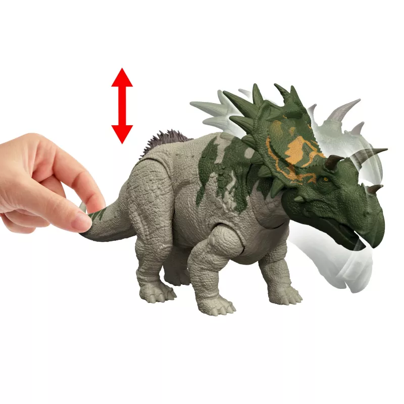Figurka MATTEL Jurassic World Wild Roar Spiclypeus JGB89 — kolekcjonerska figurka dinozaura