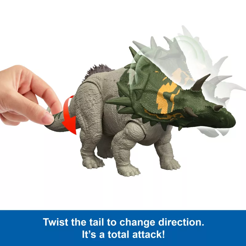 Figurka MATTEL Jurassic World Wild Roar Spiclypeus JGB89 — kolekcjonerska figurka dinozaura