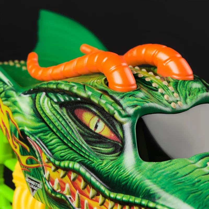 Monster Jam , Oficjalny Smoczy Monster Truck, Pojazd Kolekcjonerski Die-Cast, Skala 1:24, Zabawki dla Chłopców i Dziewczynek od 3 lat
