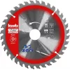 Zestaw tarcz do piły tarczowej Einhell-KWB 584795, Ø165 mm, otwór 20 mm, 3 szt. do płyt wiórowych, drewna twardego, sklejki, tworzyw sztucznych, drewna miękkiego
