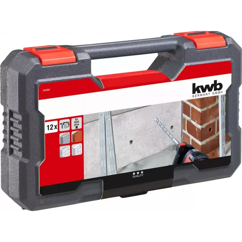 Zestaw wierteł do muru KWB 240280