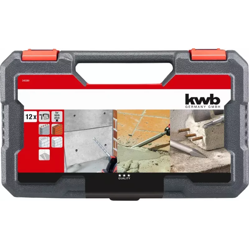 Zestaw wierteł KWB 240290 12 szt. średnica 5 mm