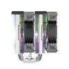 Chłodzenie procesora Montech NX600 ARGB, czarne, wentylator 120 mm, oświetlenie ARGB