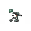 Bosch AdvancedImpact 18V-80 QuickSnap 1950 RPM Keyless 890 g Czarny, zielony