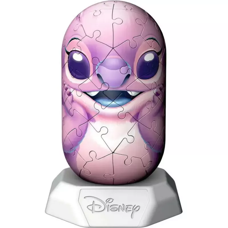 Puzzle 3D Ravensburger Disney Stitch - figurka Anioł, elementy z pianki łączone na zatrzask, model 12008045