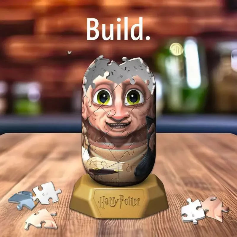 Puzzle 3D Ravensburger Hylkies Harry Potter Dobby, piankowe elementy łączone, figurka do złożenia