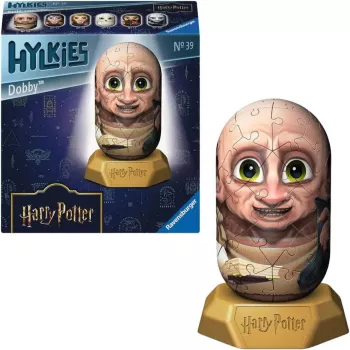 Puzzle 3D Ravensburger Hylkies Harry Potter Dobby, piankowe elementy łączone, figurka do złożenia