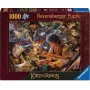 Puzzle Ravensburger 12001810, 1000 elementów, Fantasy — Władca Pierścieni, szerokość 700 mm