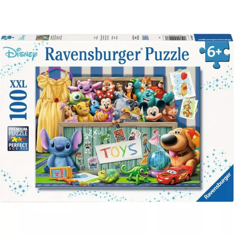 Puzzle dla dzieci Ravensburger Disney Pixar Toy Collection — 100 elementów