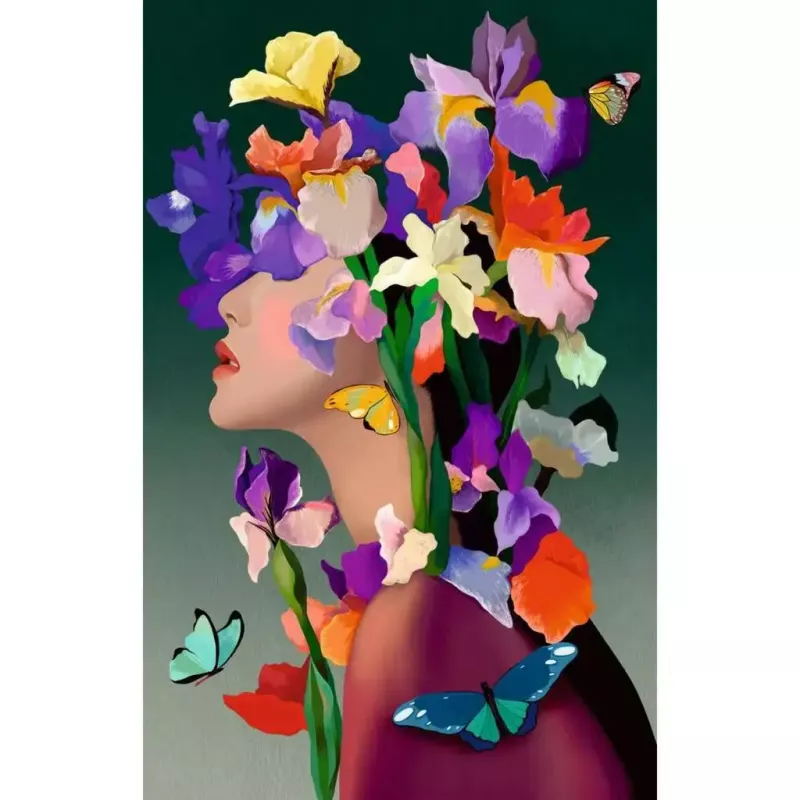 Puzzle Ravensburger Puzzle Moment Iris — 200 elementów, zestaw w pudełku