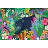 Puzzle Ravensburger Pantera w kwitnącej dżungli — 3000 elementów, wielkoformatowe puzzle relaksacyjne
