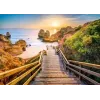 Puzzle Ravensburger Stairway to Camilo Beach, Portugalia, 1000 elementów, szerokość 700 mm