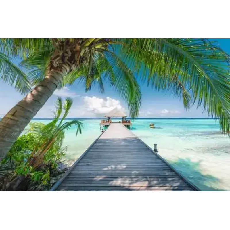 Puzzle Ravensburger Dream Beach na Malediwach — 4000 elementów, wysoka jakość obrazu