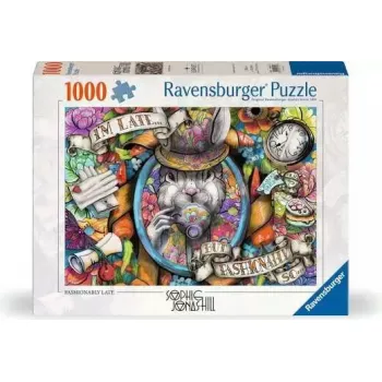 Puzzle Ravensburger Fashionably Late — 1000 elementów, Krajobraz, 700 × ? mm