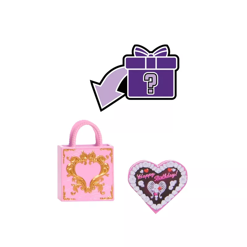 Lalka MATTEL Monster High Scary Sweet Birthday Cupid Asteria – kolekcjonerska lalka modowa, artykułowana, zestaw tematyczny
