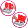 Zestaw lalek MATTEL Barbie Party Unboxed Reveal Set Curvy JFY67 – lalki modowe o zaokrąglonych kształtach i akcesoria