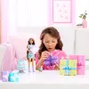 Barbie Party Unboxed Pet Birthday Series lalka & Accessories, Party Stars Set with 10 Surprises