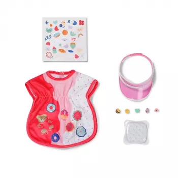BABY born strój plażowy 43cm zestaw plażowy dla lalki