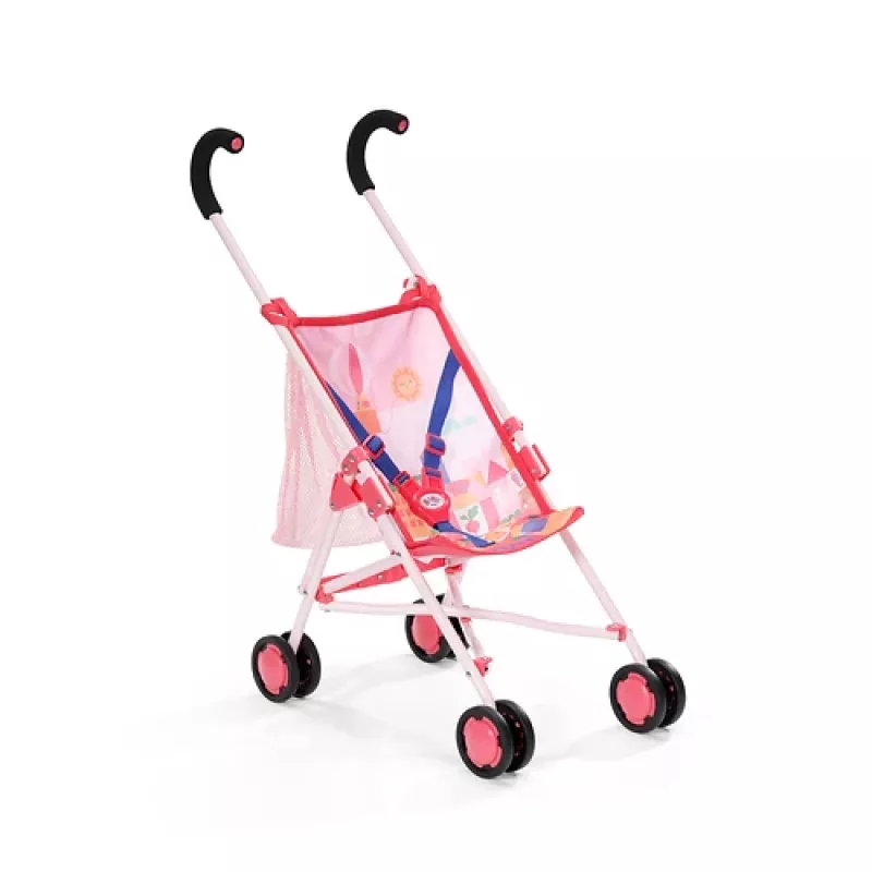 Różowy wózek dla lalek BABY born z torbą
