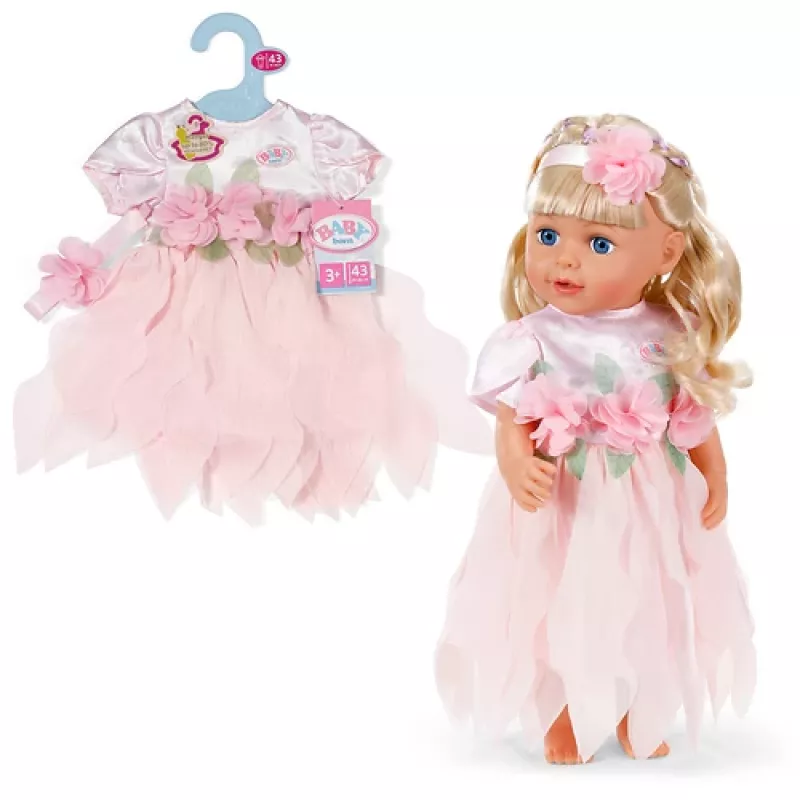 Sukienka BABY born Flower Fairy dla lalki