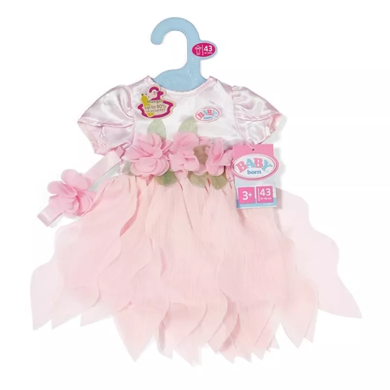 Sukienka BABY born Flower Fairy dla lalki