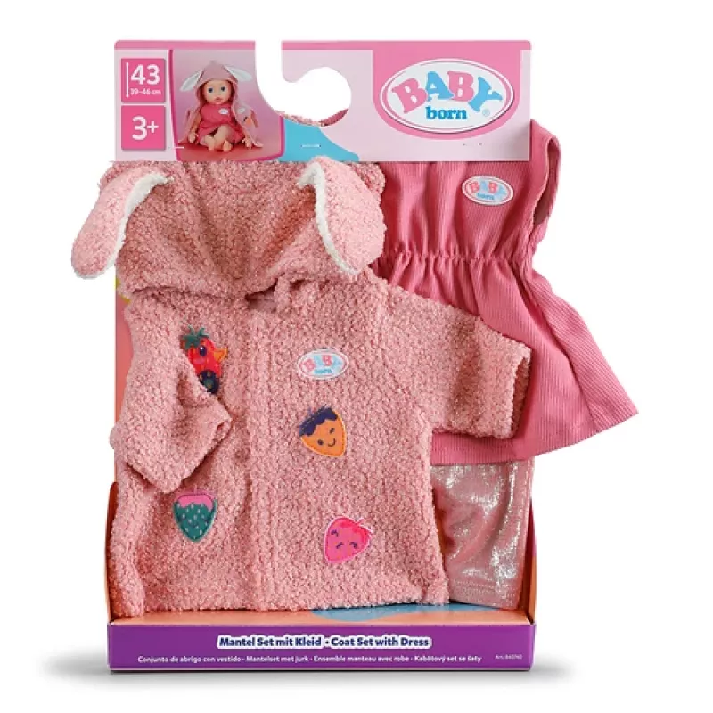 BABY born 840740 akcesoria do lalek Zestaw ubranek dla lalek