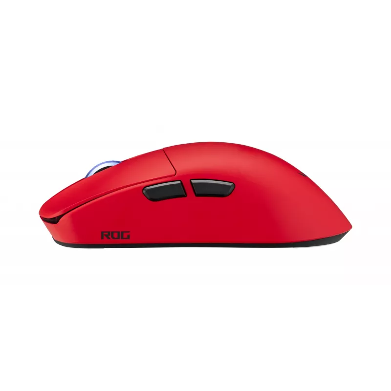 Mysz ASUS ROG Harpe II Ace CZERWONA Gaming Praworęczna RF Wireless + Bluetooth + USB Type-A Optyczna 42000 DPI