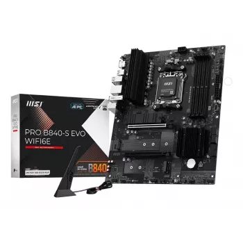 MSI Pro B840-S EVO WIFI6E AMD B840 Socket AM5 ATX