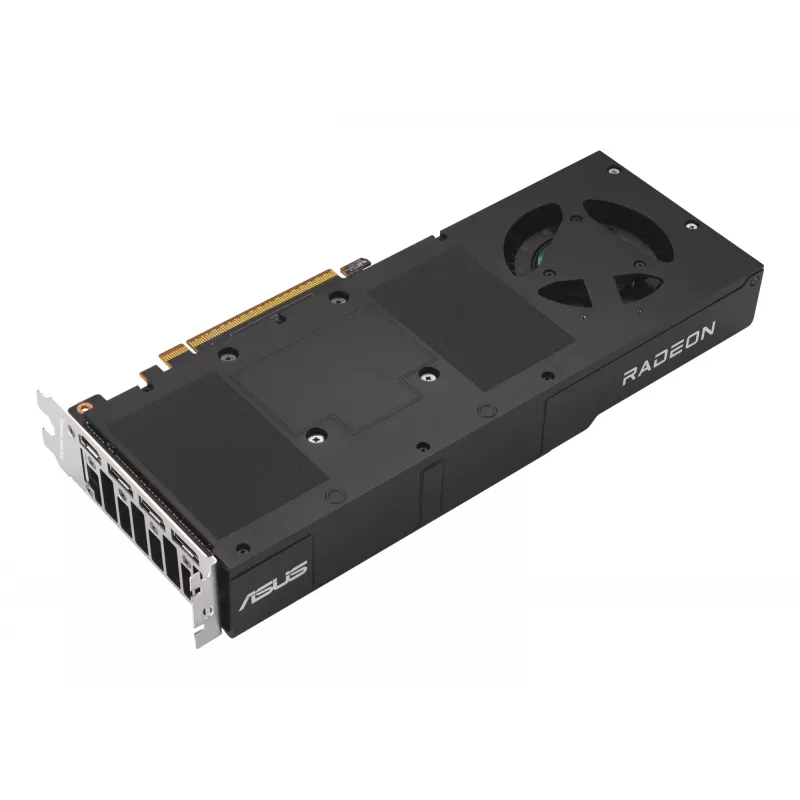 Karta graficzna ASUS Turbo Radeon AI PRO R9700 — 32 GB GDDR6, 256-bit, PCIe 5.0, aktywne chłodzenie