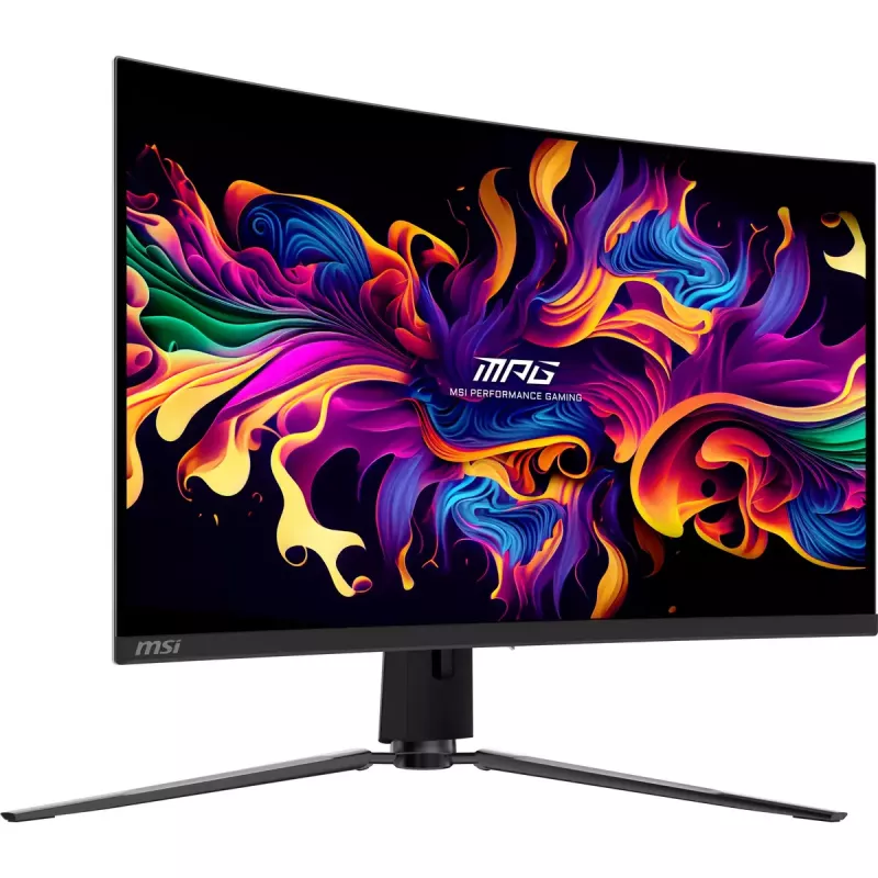 MSI MPG 321CURXDE QD-OLED monitor komputerowy 80 cm (31,5 cala) 3840 x 2160 pikseli 4K Ultra HD Czarny