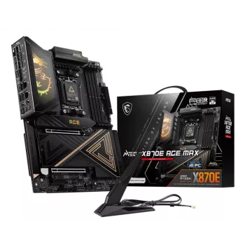 Płyta główna MSI MEG X870E ACE MAX AM5 z 4x DDR5, 4x SATA, 5x M.2 (7E85-001R)