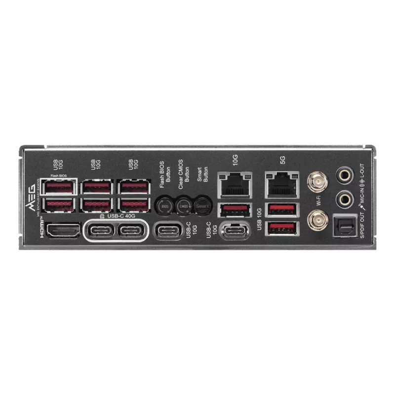 Płyta główna MSI MEG X870E ACE MAX AM5 z 4x DDR5, 4x SATA, 5x M.2 (7E85-001R)