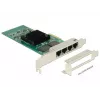 Karta sieciowa DeLOCK 89946 Wewnętrzna Ethernet 1000 Mbit/s