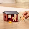 Animal Schleich FARM WORLD Buda dla psa z Golden Retrieverem