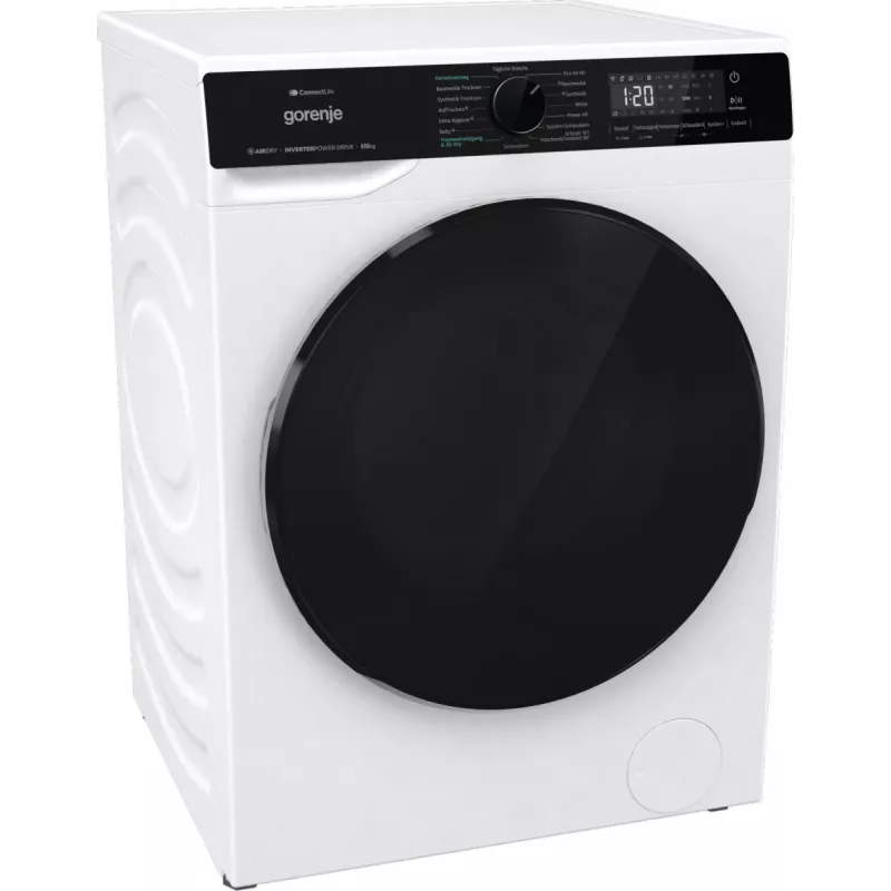 Gorenje WD2PA854ADW/DE pralko-suszarka Wolnostojąca Ładowanie od przodu Biały