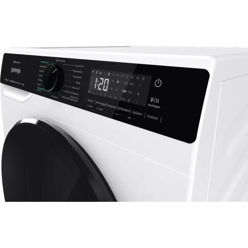 Gorenje WD2PA854ADW/DE pralko-suszarka Wolnostojąca Ładowanie od przodu Biały