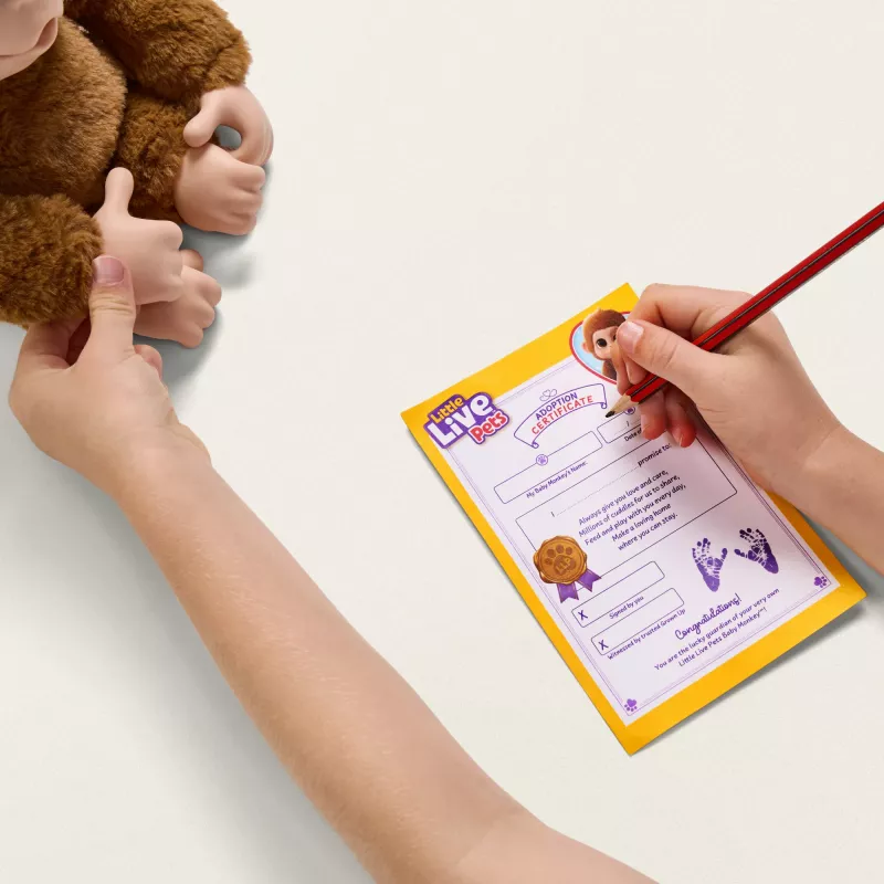 Moose Toys My Baby Monkey Mango, Chłopiec/Dziewczynka, 4 lat(a), Efekty świetlne, Dźwięk