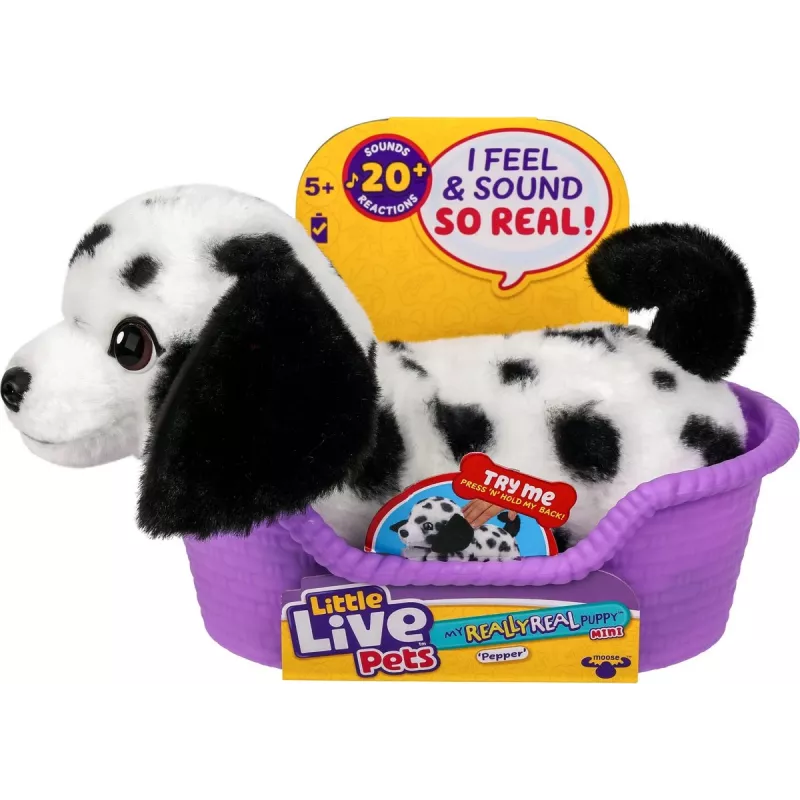 Moose Toys Little Live Pets My Really Real Puppy Mini's - Pepper